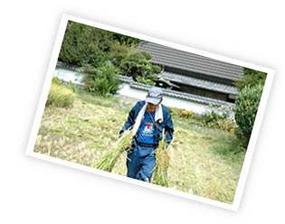 上野丘更生寮の米作り